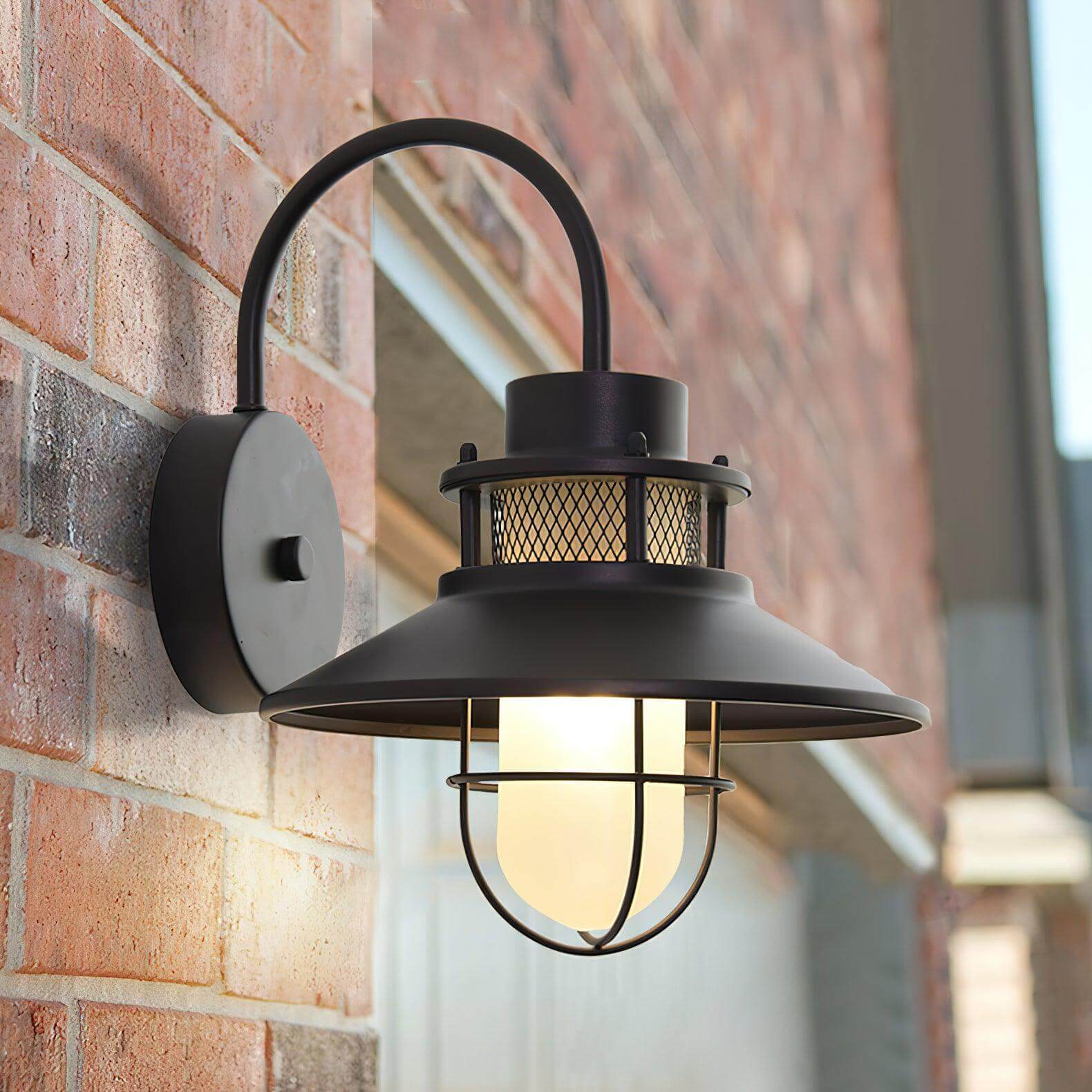 Industrial Outdoor Wall Light - Weatherproof