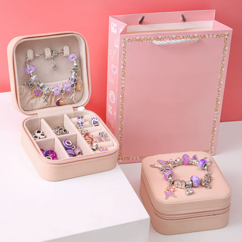 Handcrafted Bead Bracelet Set for Children