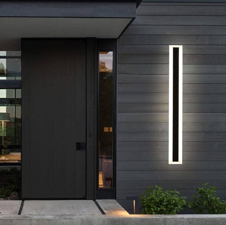LED Outdoor Wall Light - Slim & Stylish Design