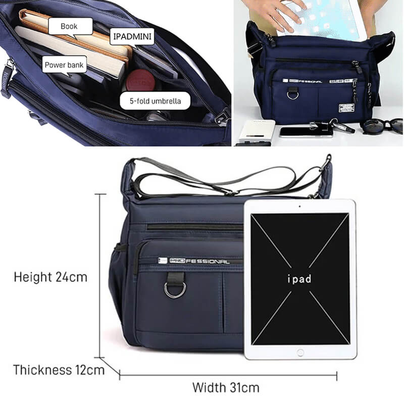 🔥40% Discount🔥Lightweight Waterproof Crossbody Bag with Large Capacity