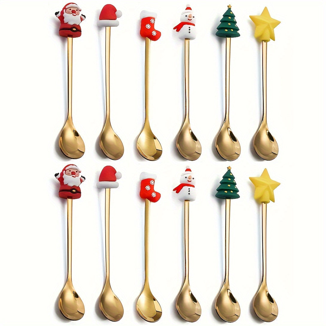 Christmas Spoon Set - For Festive Table Moments