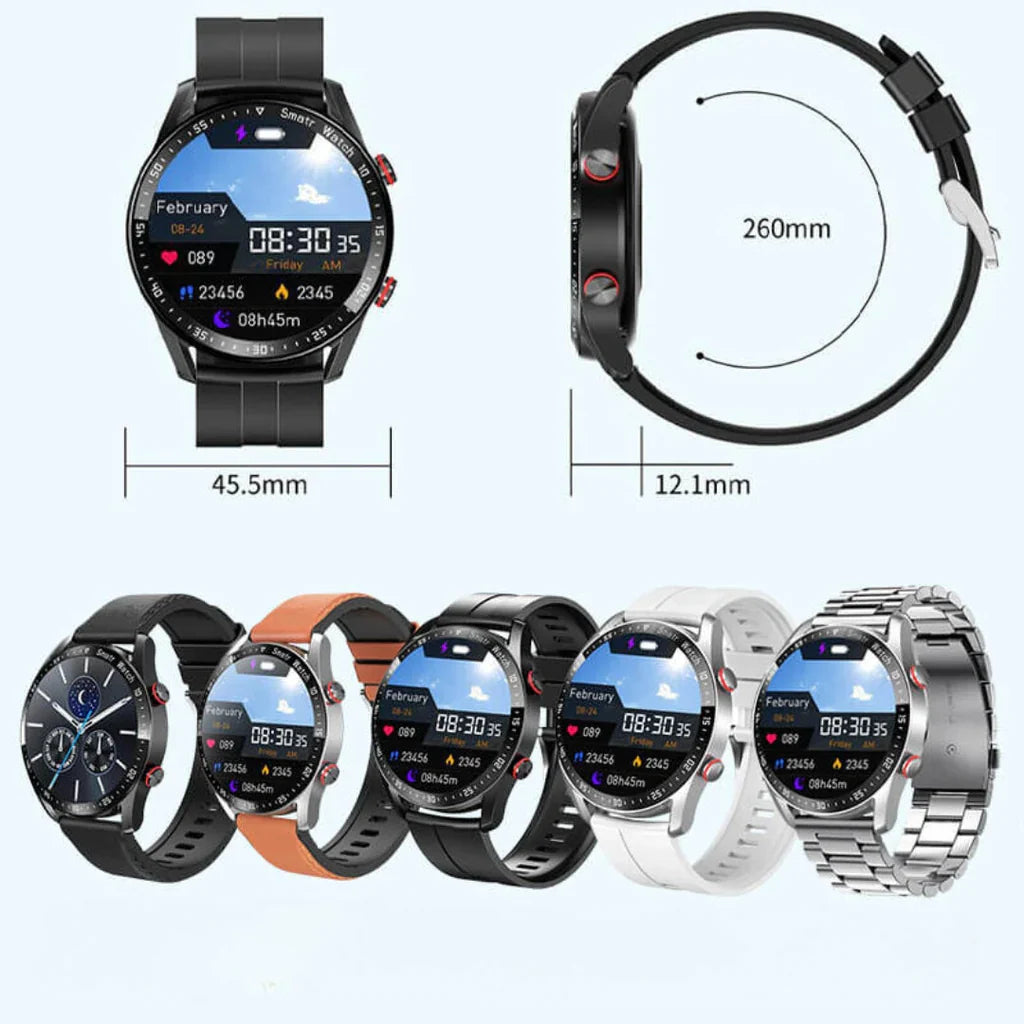 SwissMotion - Multifunctional Smartwatch with Long Battery Life