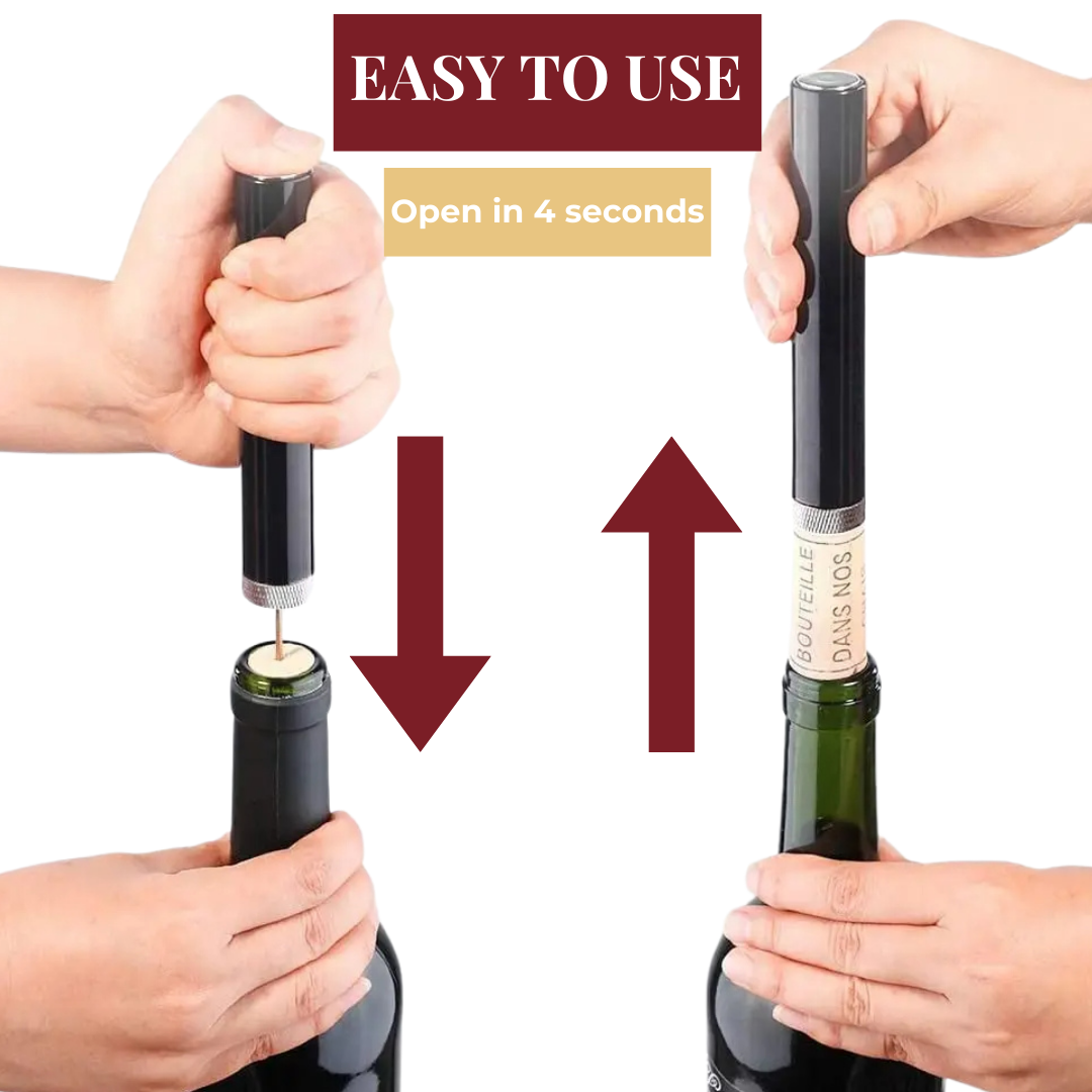 Air Pressure Wine Opener – CorkEase