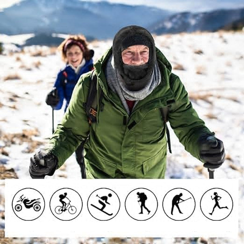 ArcticShield 3-in-1 Winter Hat – Warm, Windproof and Multifunctional