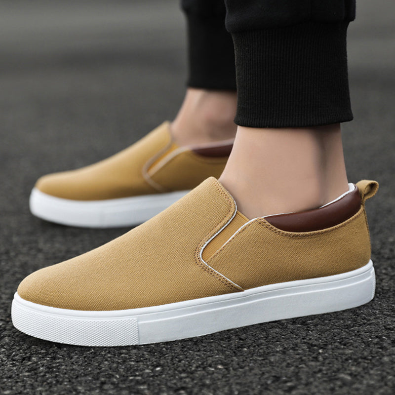 Men's Canvas Slip-On Shoes