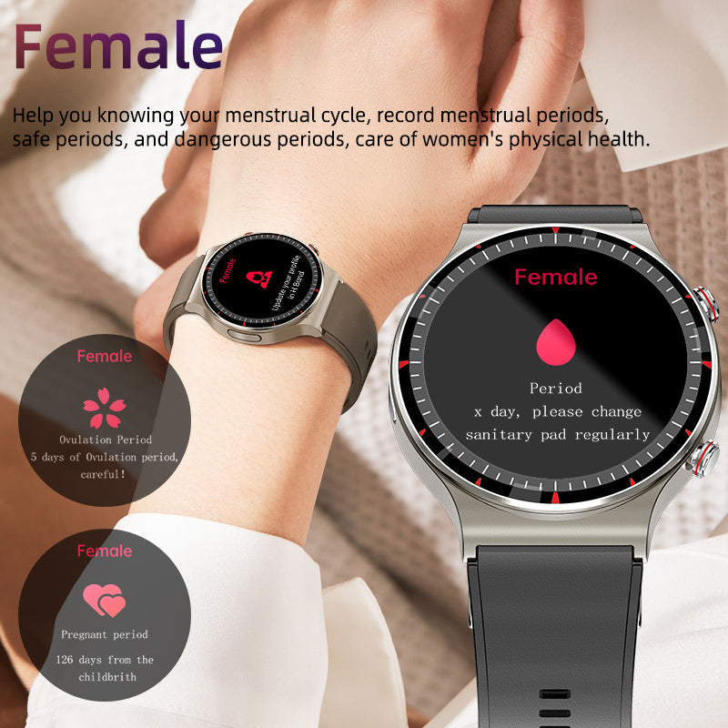 Sandsberg CFDA EKG Blood Oxygen Heart Rate Health Monitoring Smart Watch