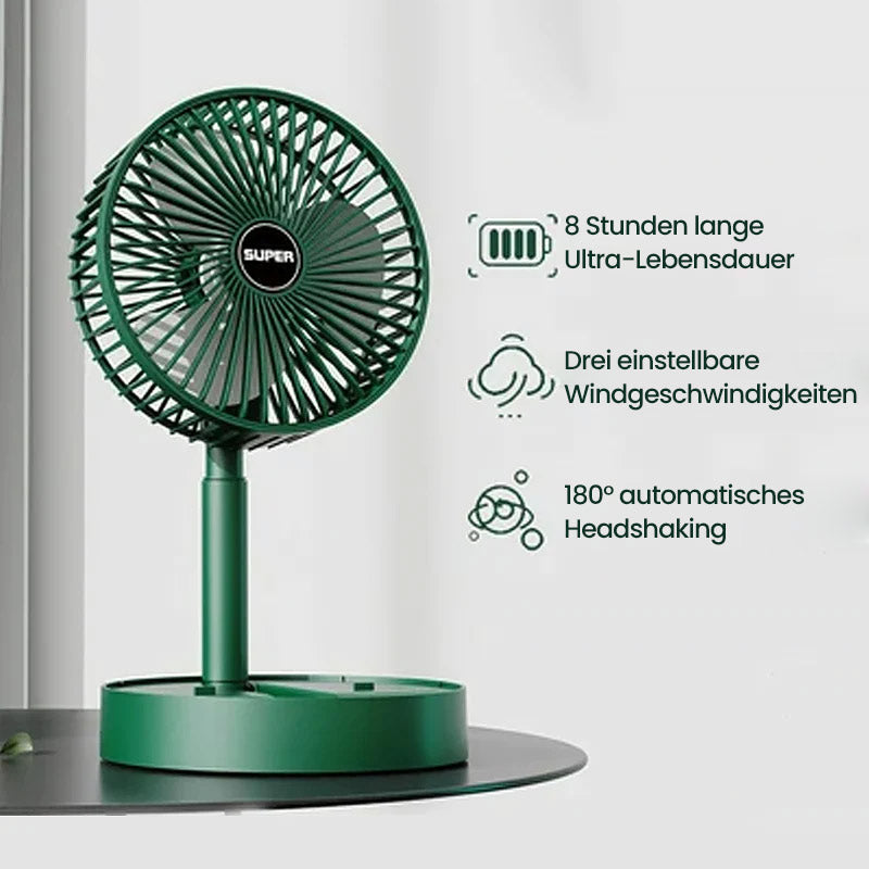Foldable Silent Electric Desktop USB Fan
