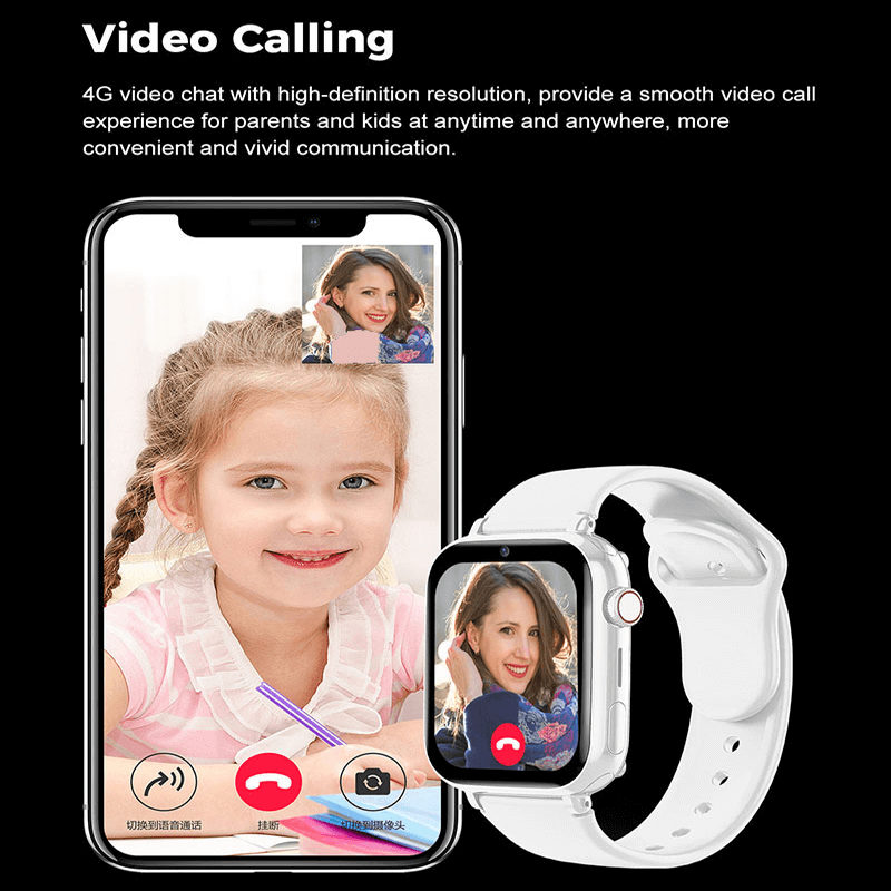 Child Safety Watch with 4G Video Calling and GPS Tracking