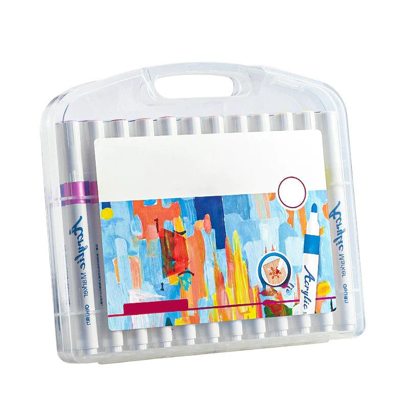 Acrylic Paint Markers for Children and Craft Projects – Available in 12 to 48 Colours