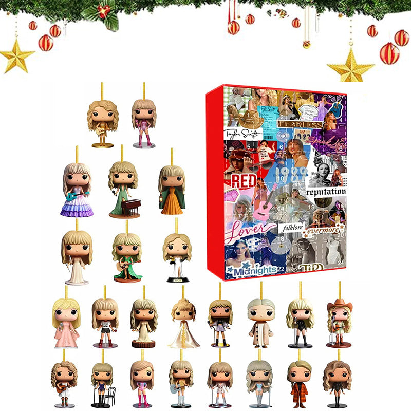 IconCharm Taylor Swift Advent Calendar | Festive 24-Day Countdown with Unique Collectibles