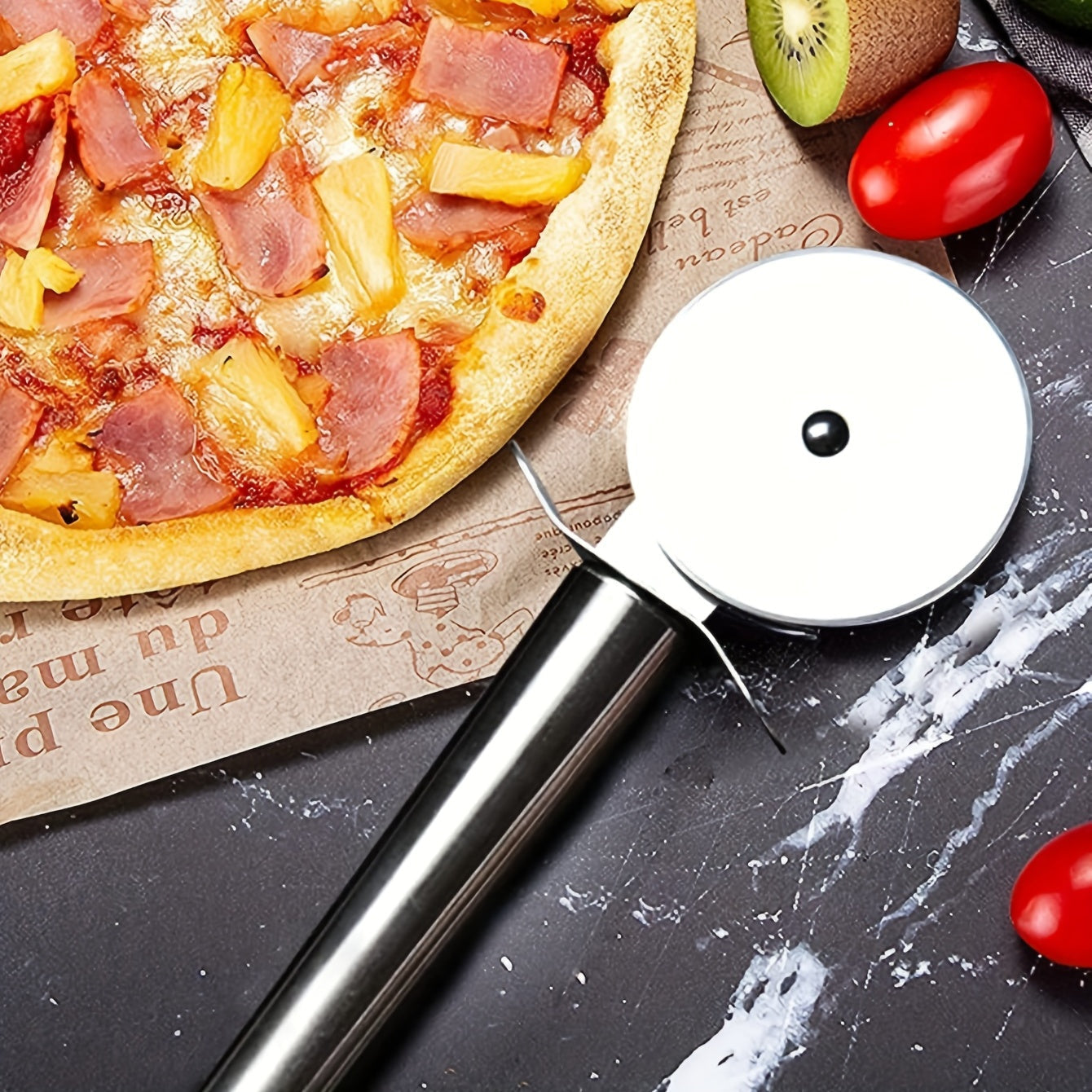 Stainless Steel Pizza Cutter – Efficient and Stylish Kitchen Tool for Perfect Slices