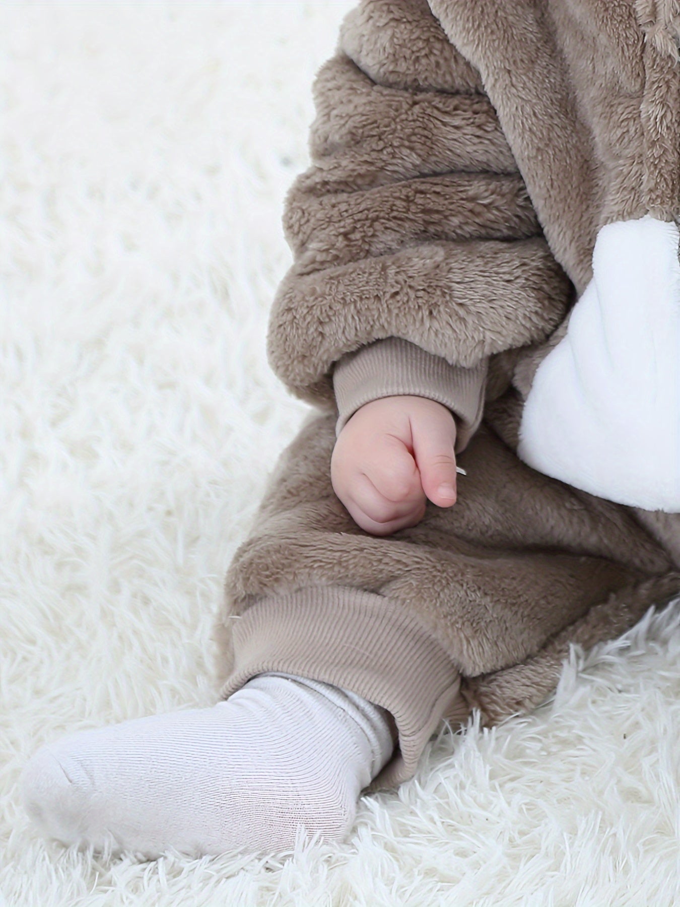 Bennie Bear Baby Romper - Warm and Cosy Jumpsuit for Outdoors