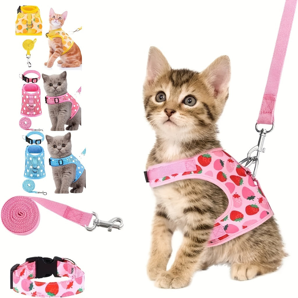 KittyComfort Harness Set - For Cosy Walks and Adventures
