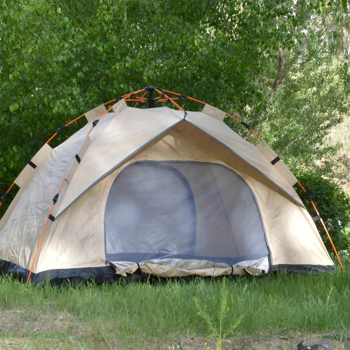 QuickCamp Tent - Quick-erect tent with UV protection for 4 people