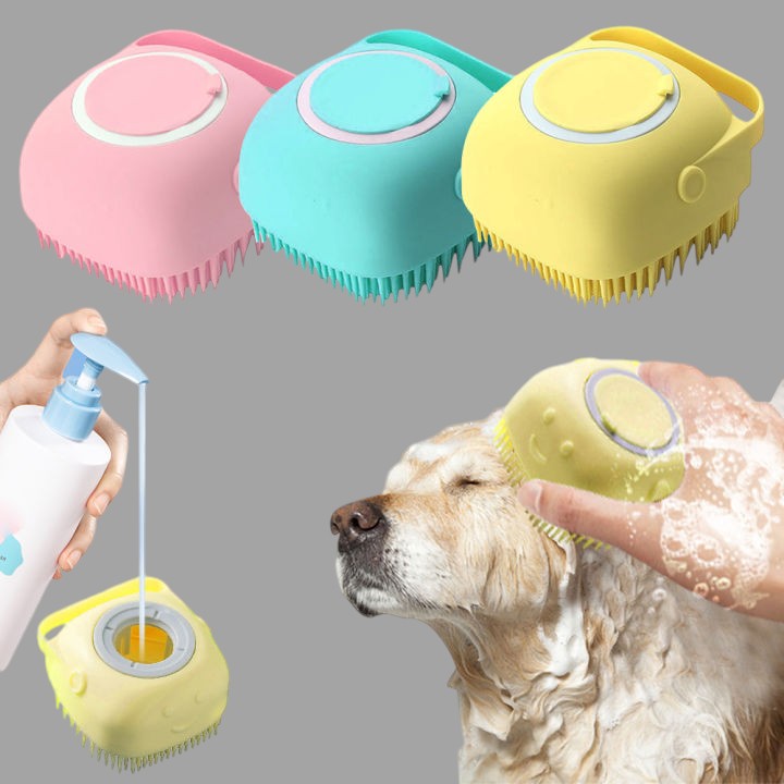 Dog Washing Brush – For a Relaxing Bath Experience