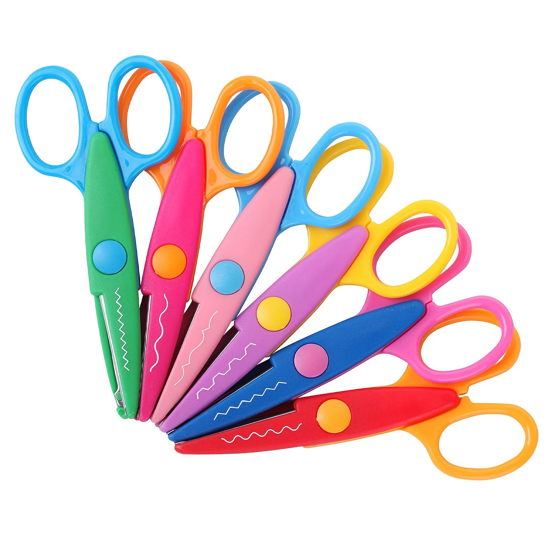 Colourful Creative Scissors Set – Decorative Edges for Crafts and DIY