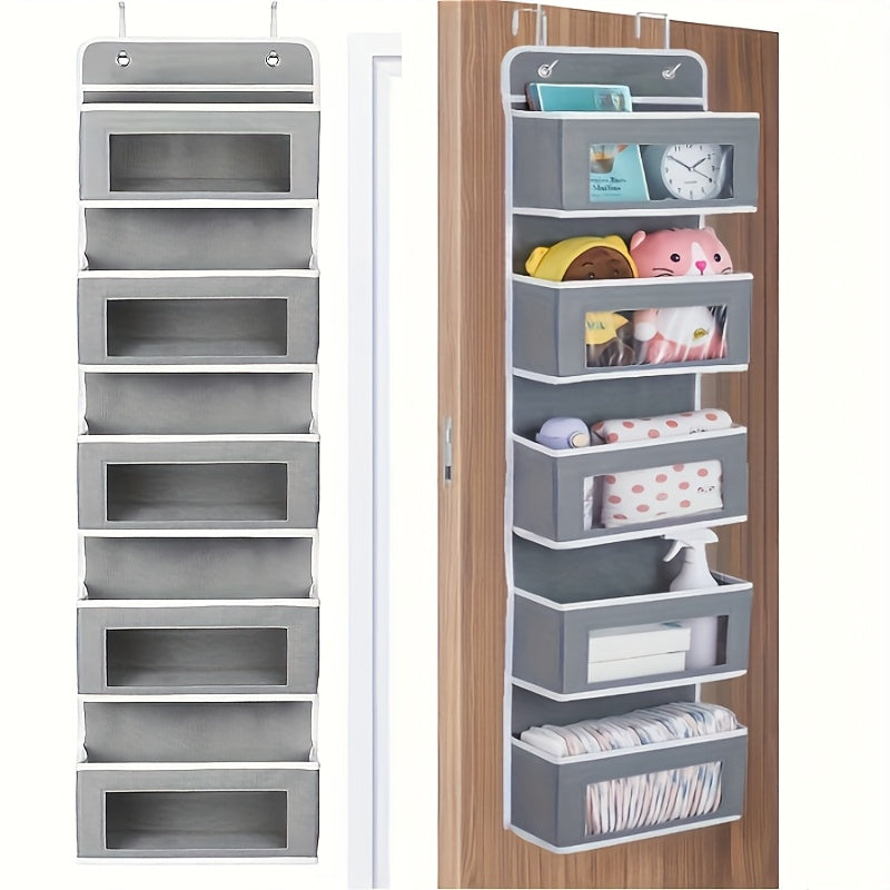 5-Layer Hanging Storage System – Ideal for Bedroom, Bathroom, and Kitchen
