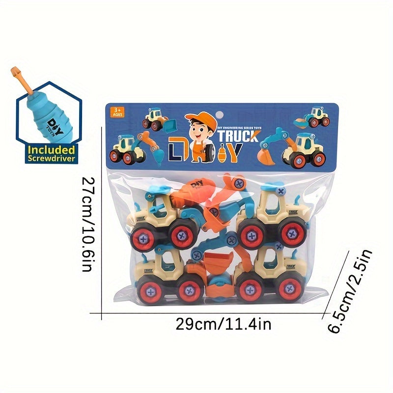 DIY Truck Building Set - Creative Toy for Children