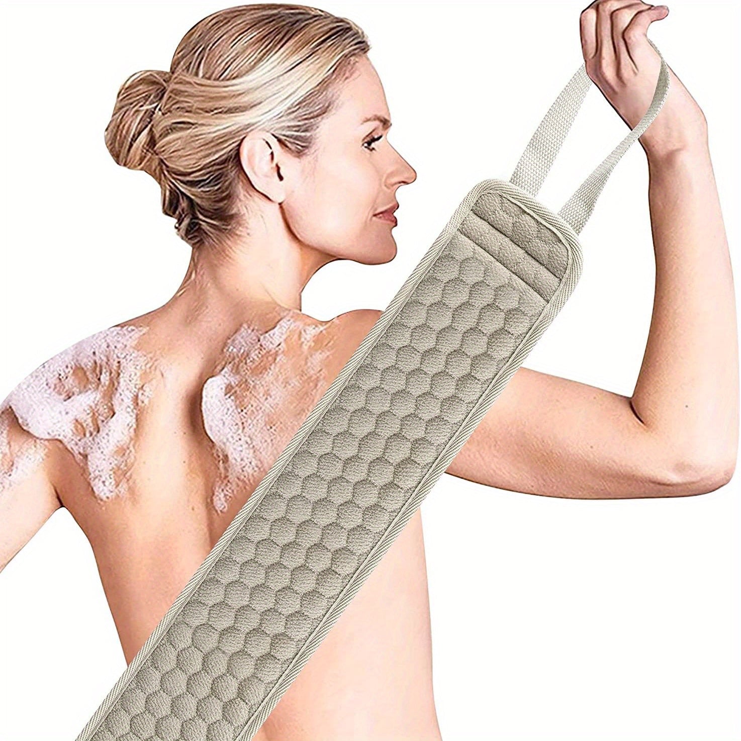 Comfortable Deep Cleansing Back Scrubber – Practical and Refreshing