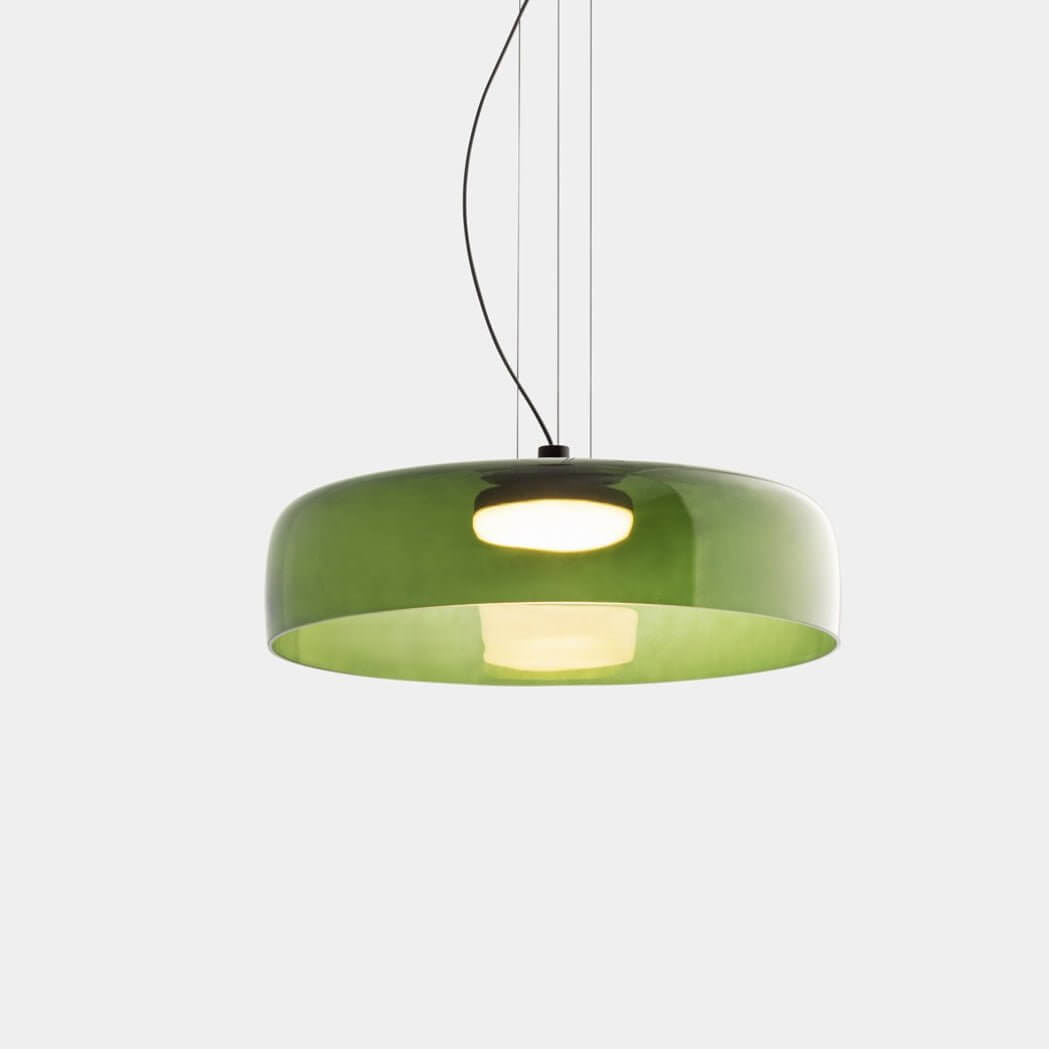 Norwegian Glass Pendant Lamp - Unique Design