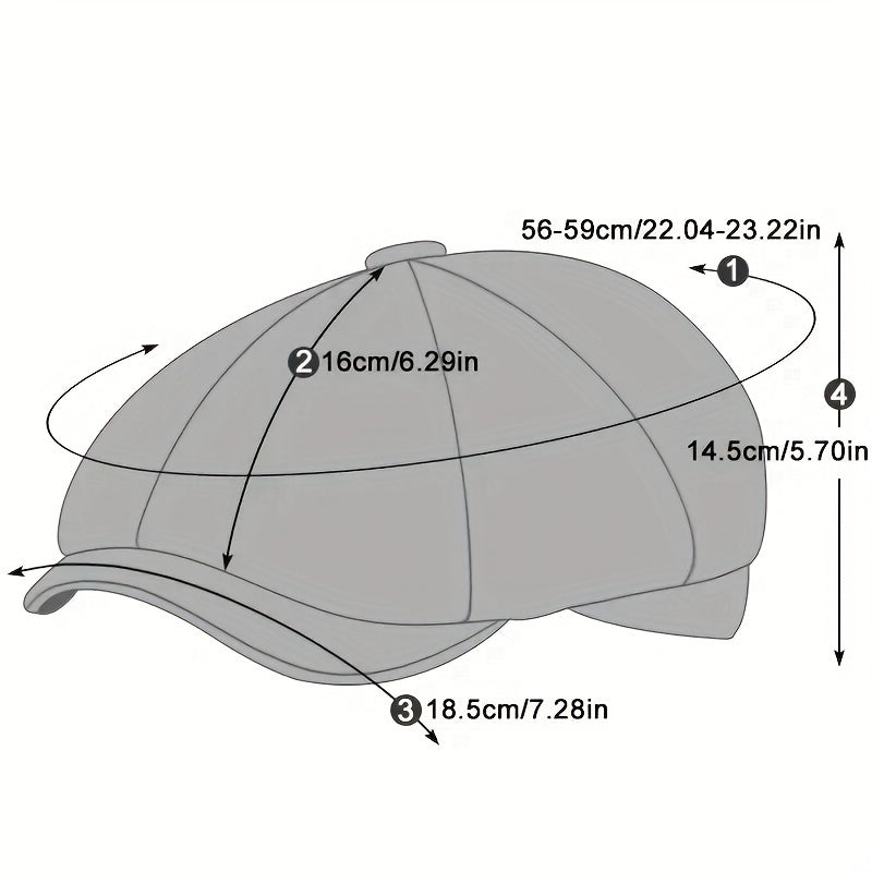 Airy Retro Men's Cap for Spring and Summer – Alfie