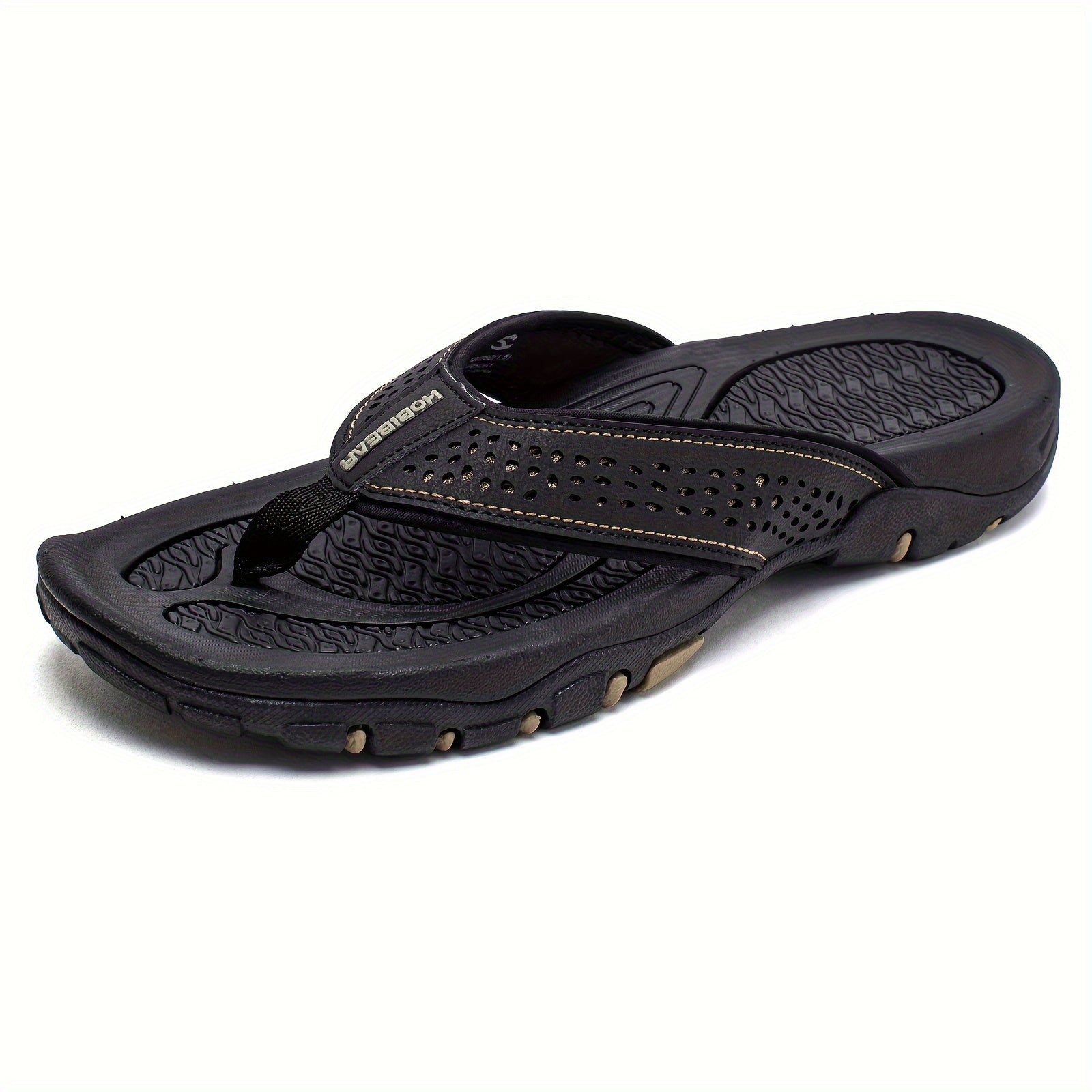 Comfortable and Durable Men's Slip-On Sandals – With EVA Cushion and Non-Slip TPR Sole