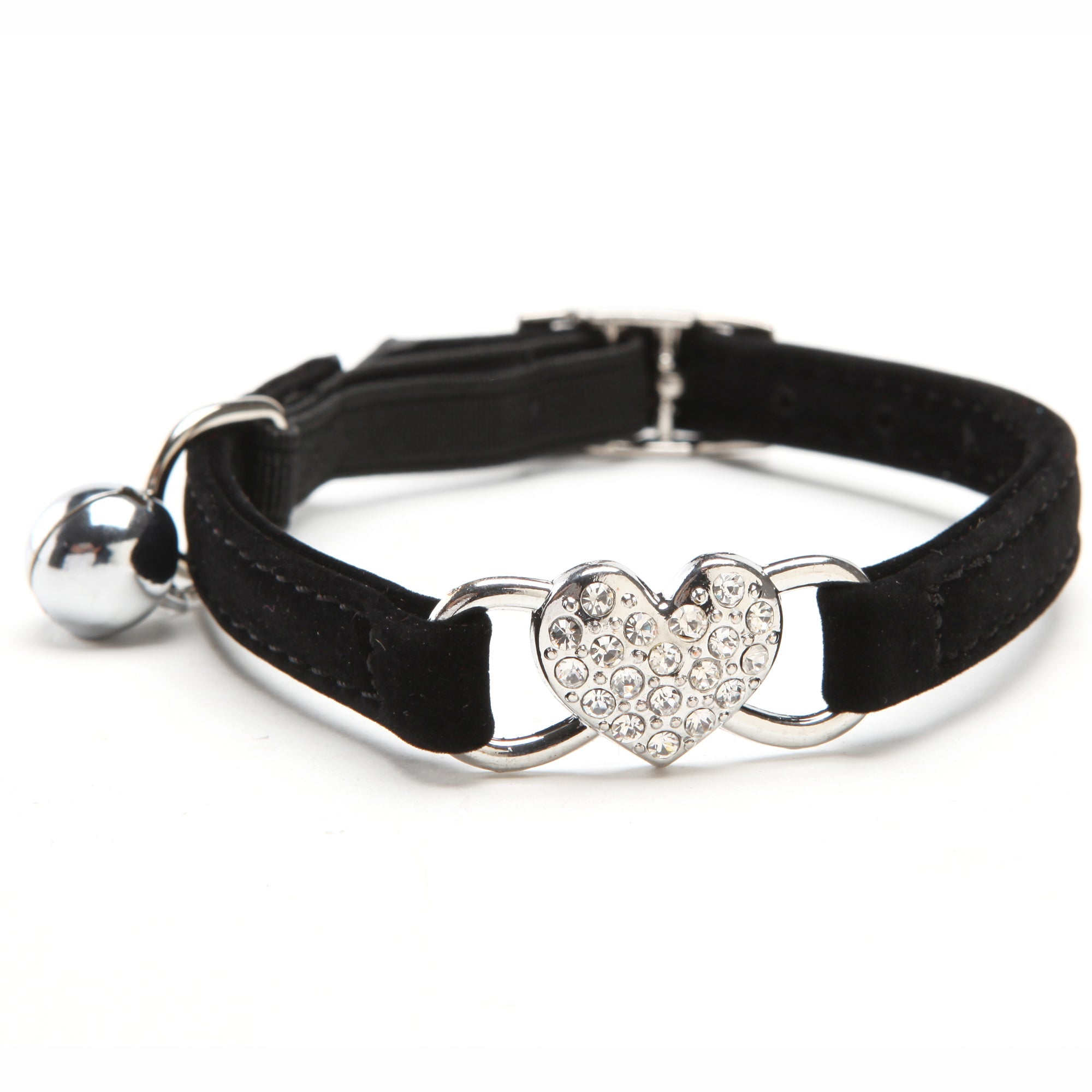 Sparkling Heart Cat Collar – Add a Luxurious Touch to Your Cat's Look