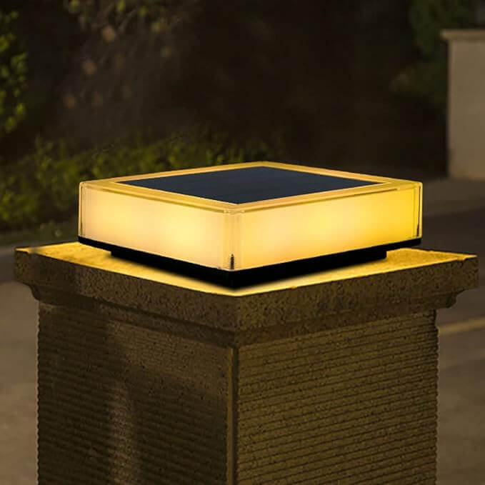 Modern Outdoor LED Solar Light - Sustainable