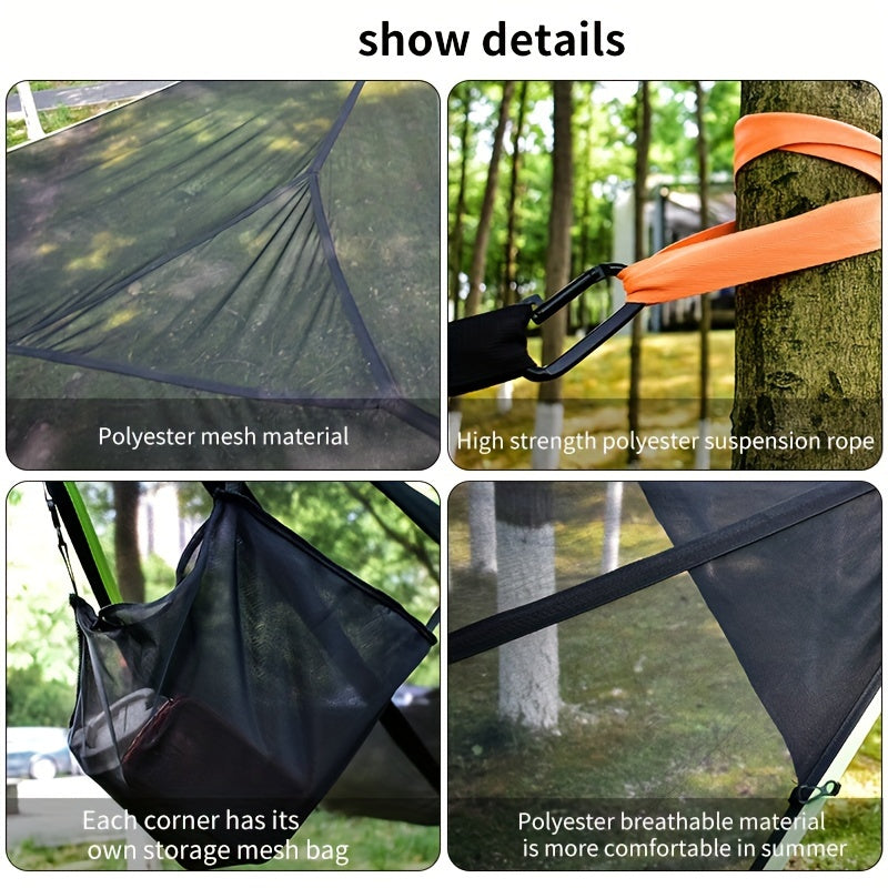 Outdoor Triangle Hammock – Spacious, Breathable and Sturdy for Camping