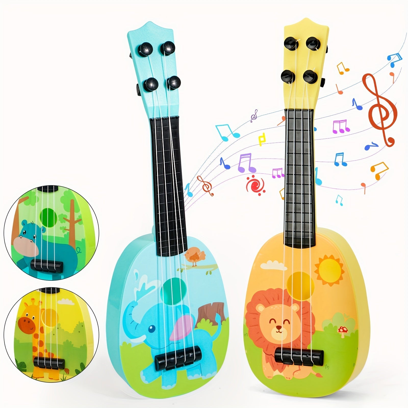 Cute Ukulele for Children – Cheerful and Colourful Musical Instrument for Beginners