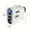 REVASRI – Golf Rangefinder with Slope & Pin Lock | Golf Distance Meter | 914m Laser, Rechargeable, Tournament-Legal Slope Function