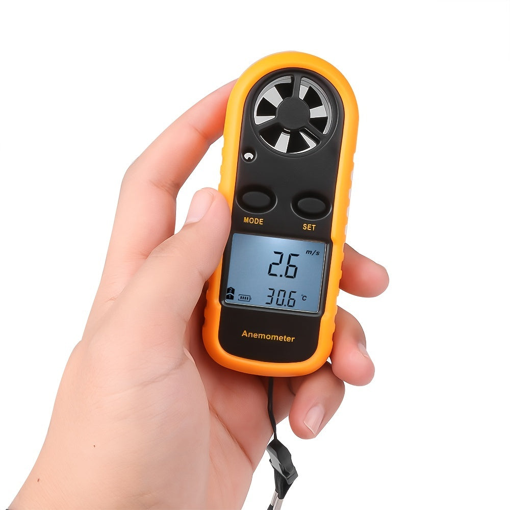 Compact Digital Anemometer – Handheld and Accurate for Outdoor Measurements