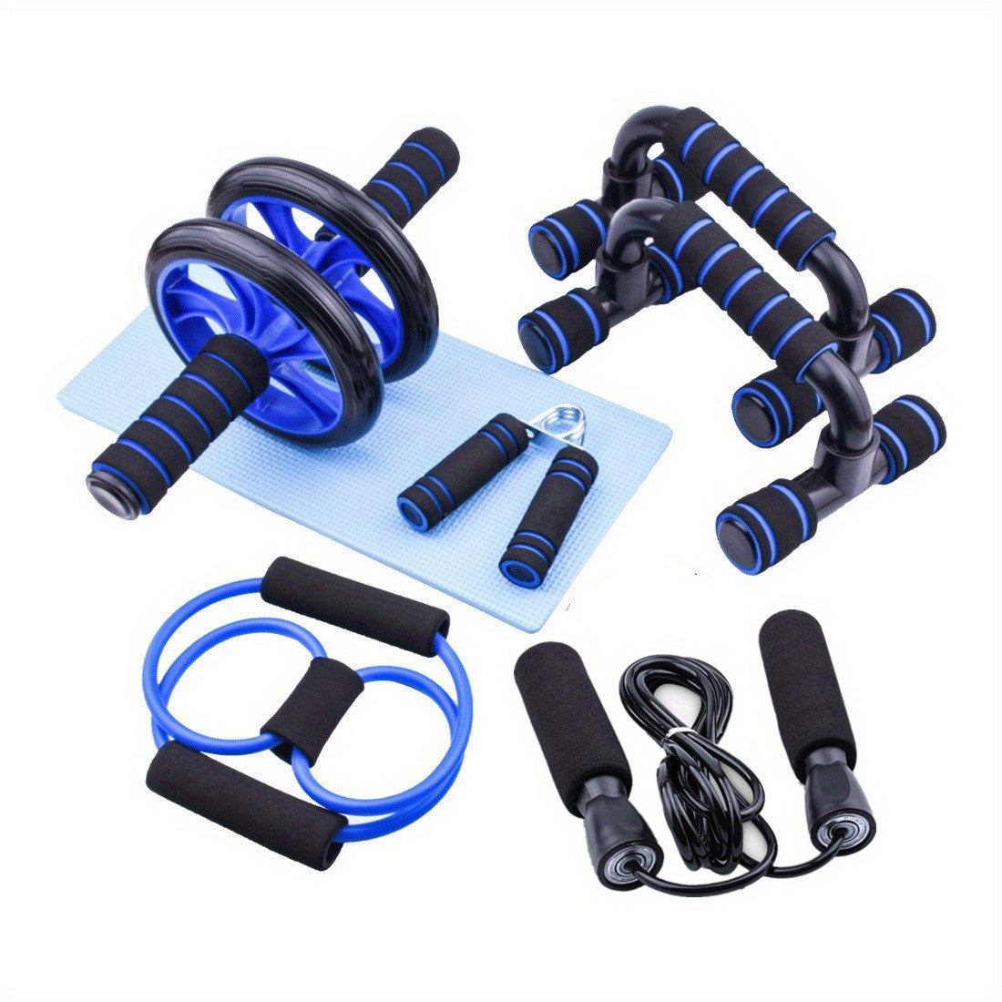 CoreMax Fitness Set – 7-Piece Training Set for Strong Abs and Core