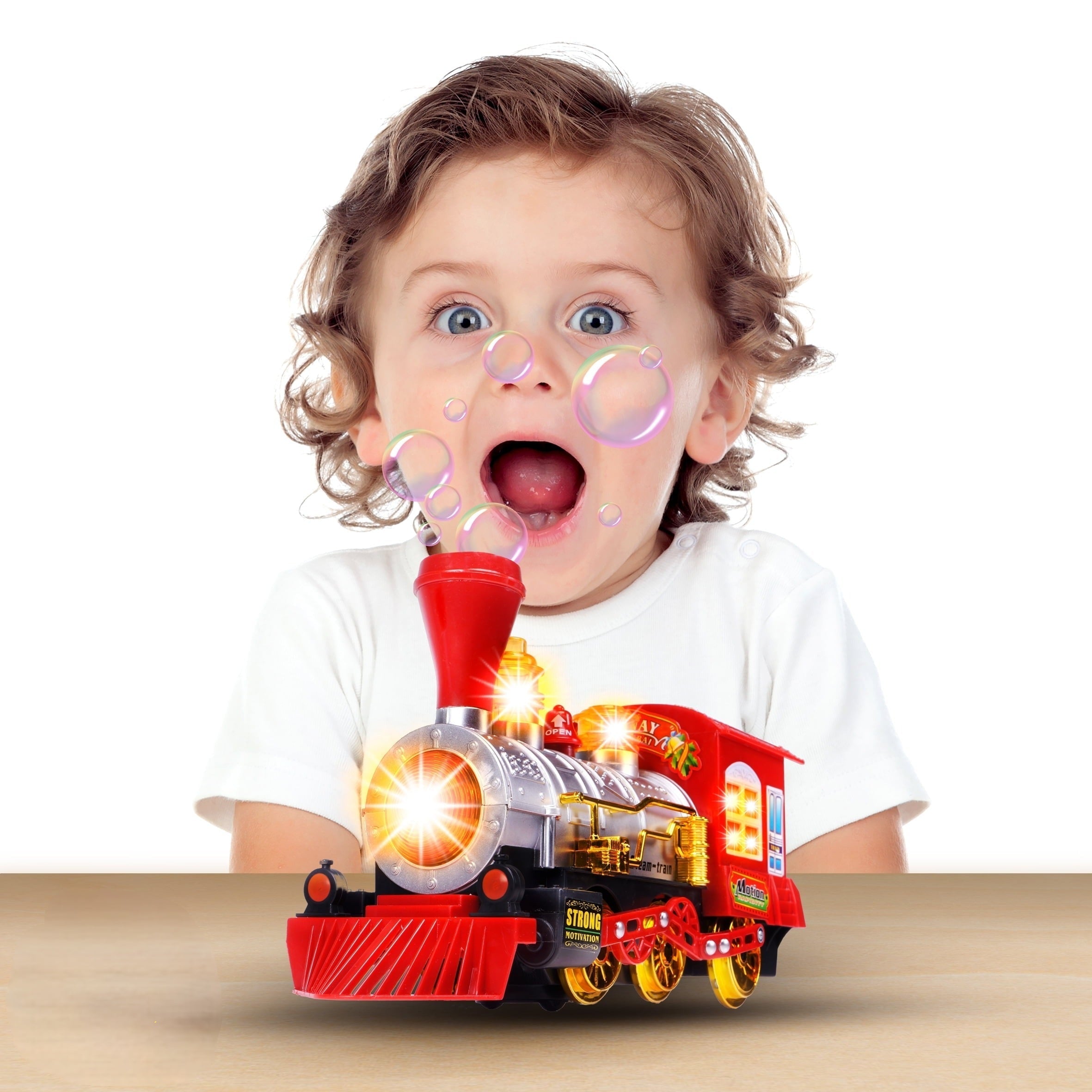 Interactive Bubble Train – PuffiPop