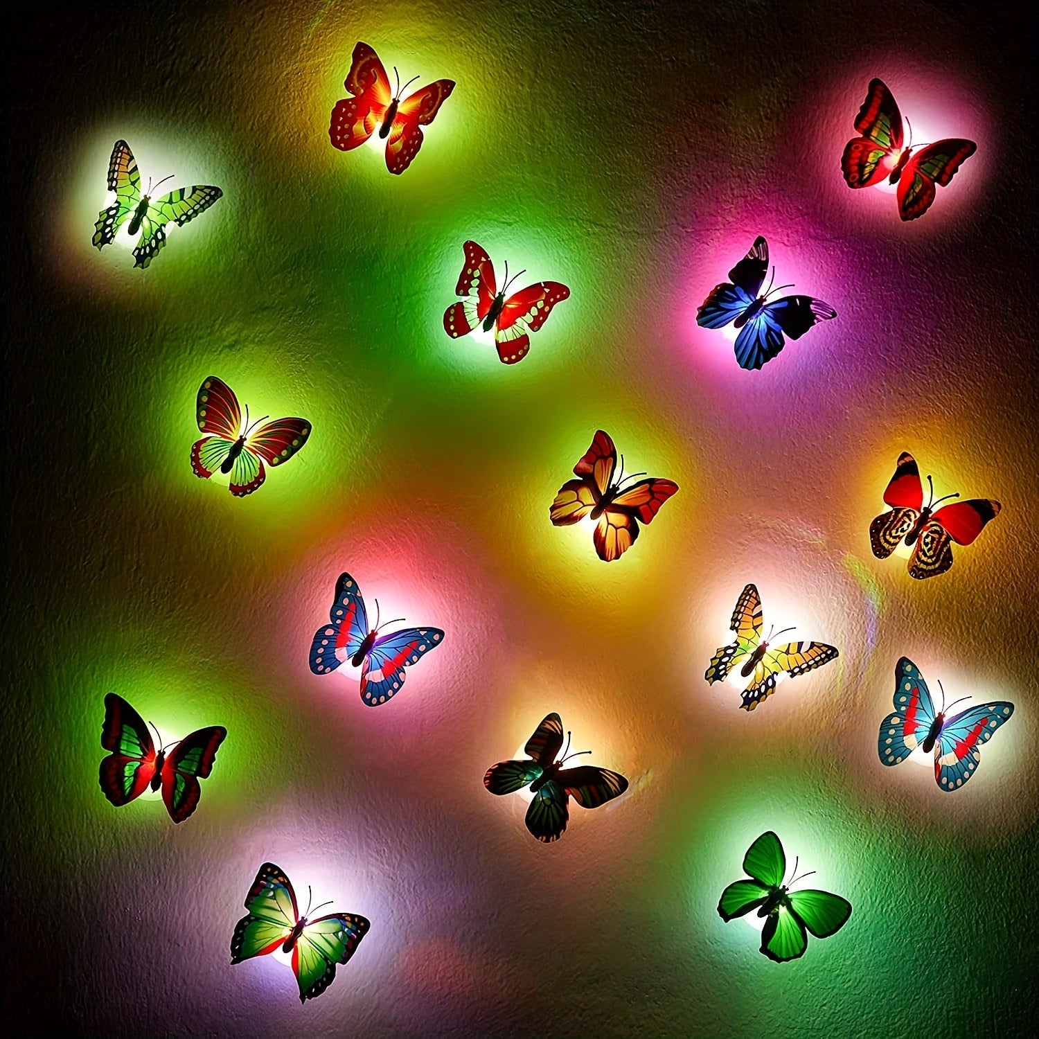 ButterflyGlow LED Lamps - Magical 3D Butterfly Ambient Lighting