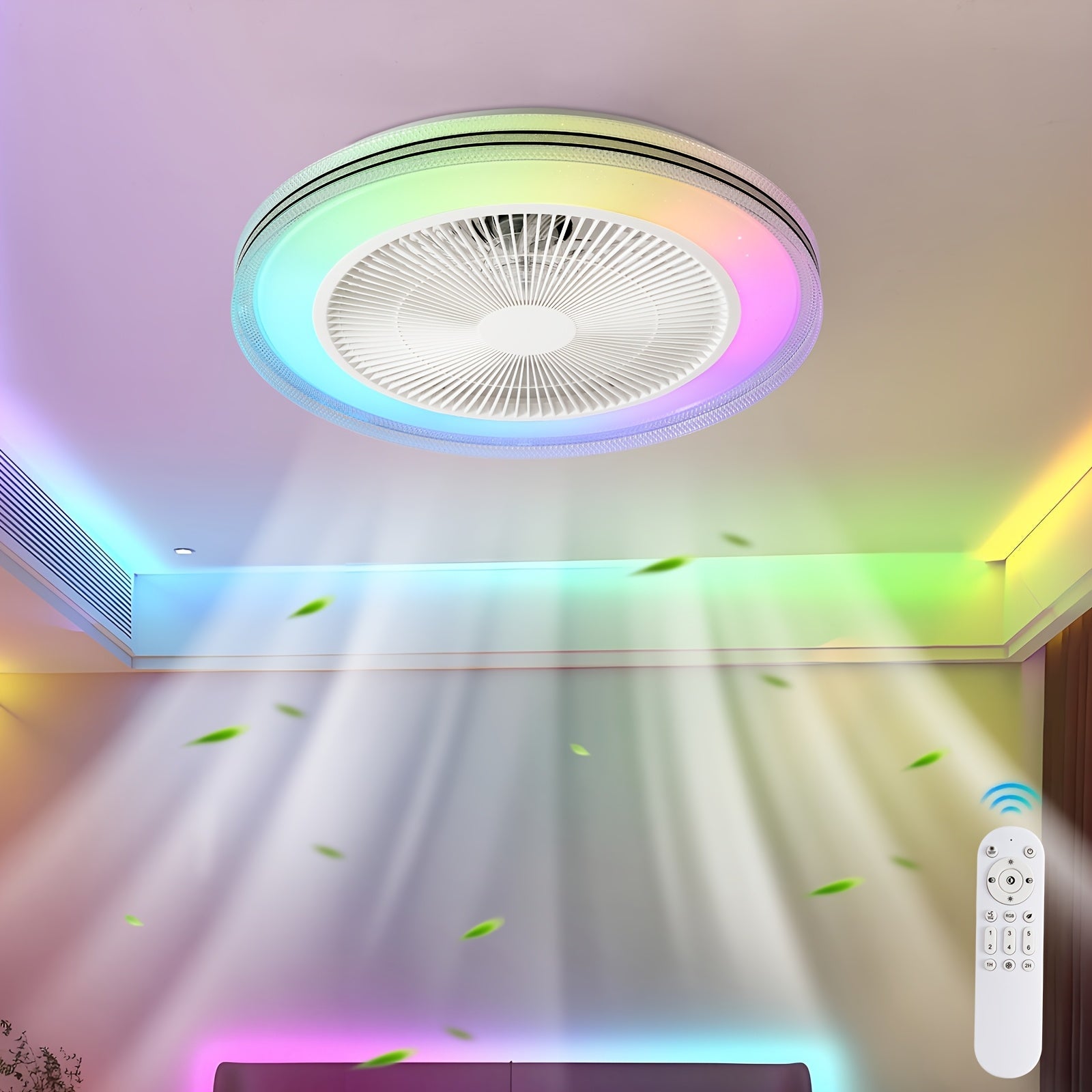 LumiCool RGB Ceiling Fan – Fresh and Atmospheric