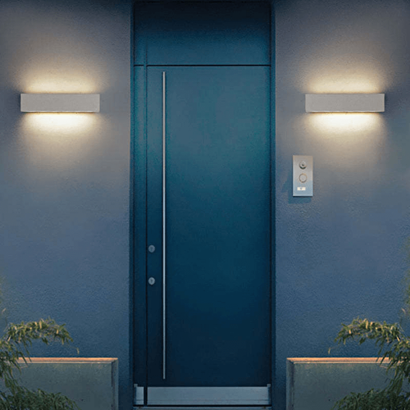 LED Outdoor Wall Light - Right Angle Design