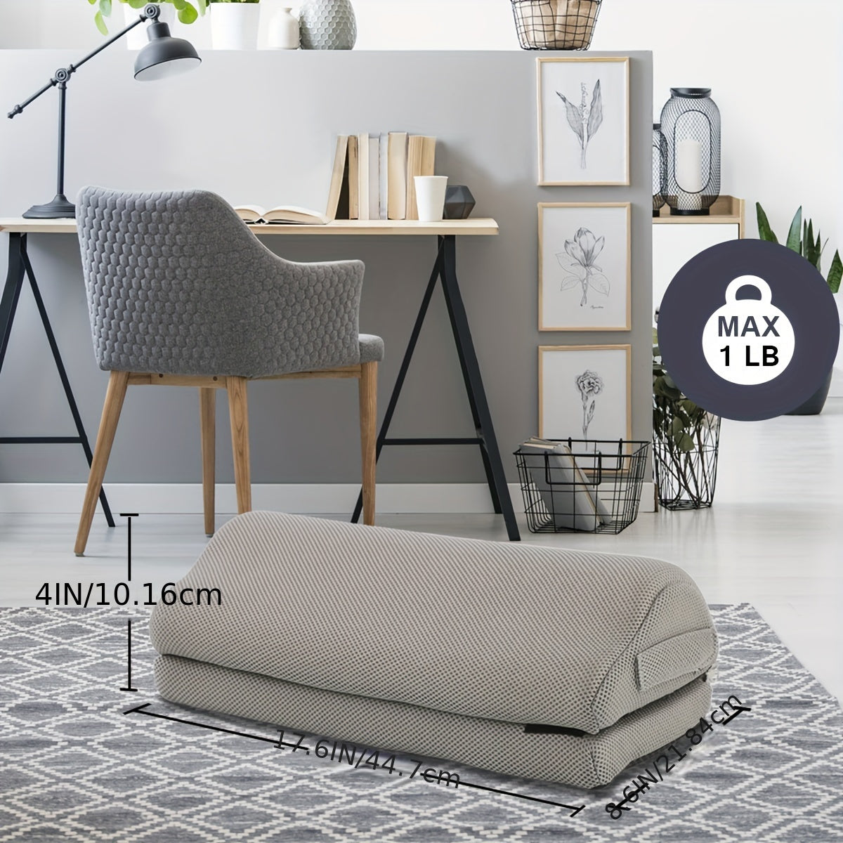 ErgoFoam Footrest – Relaxation and Support for Every Workspace