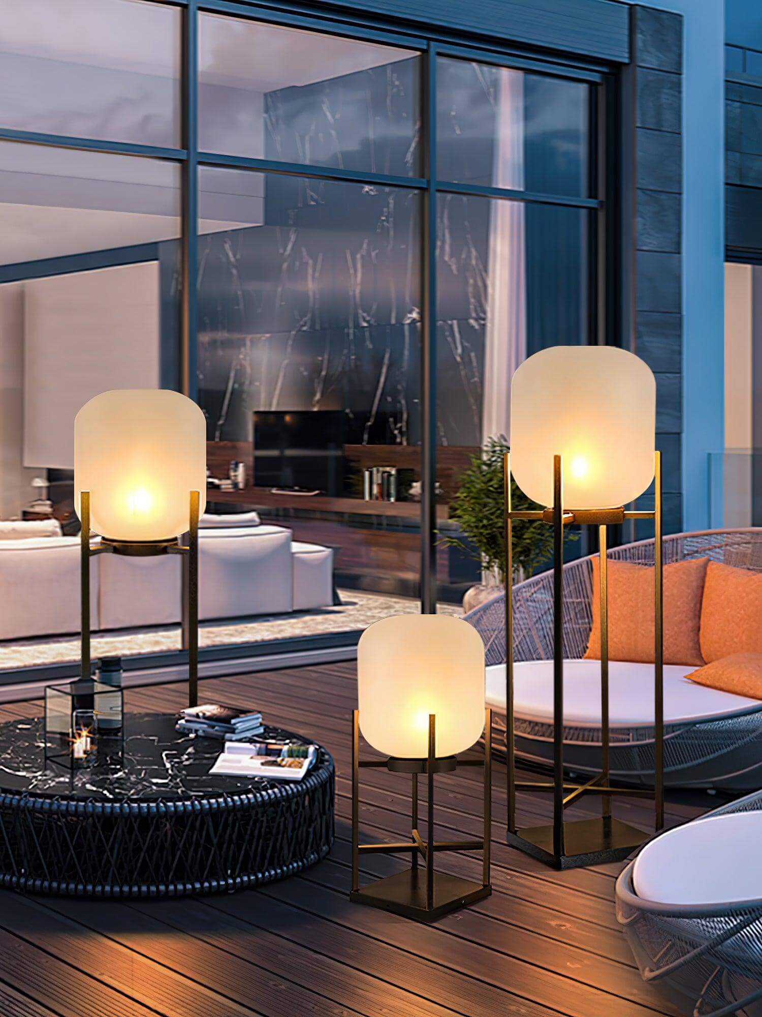 Solar Outdoor Floor Lamp - Sustainable