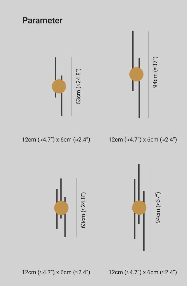 Modern Industrial LED Wall Lamp - LumoGlow