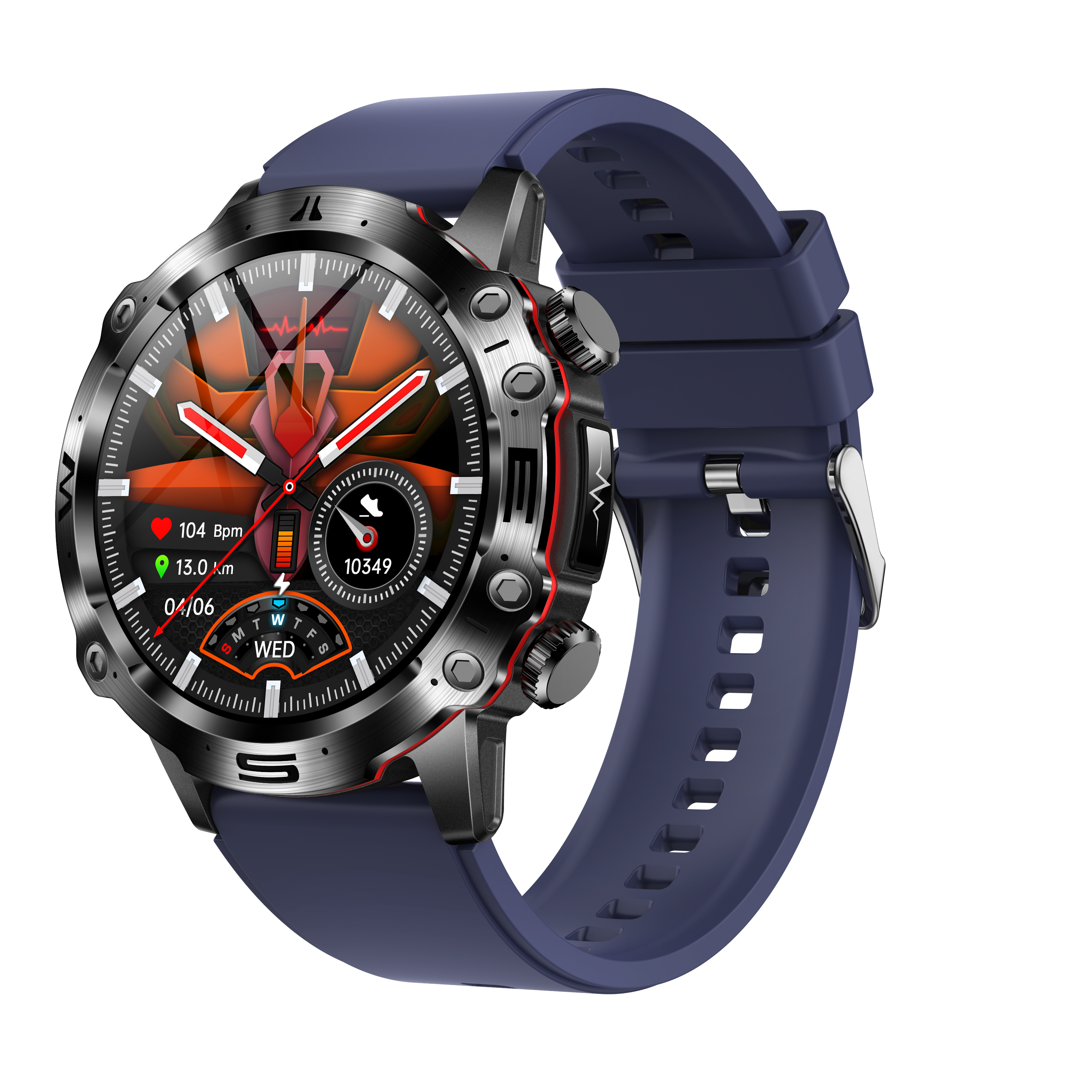 Advanced Health and Sports Smartwatch – VitalTrack