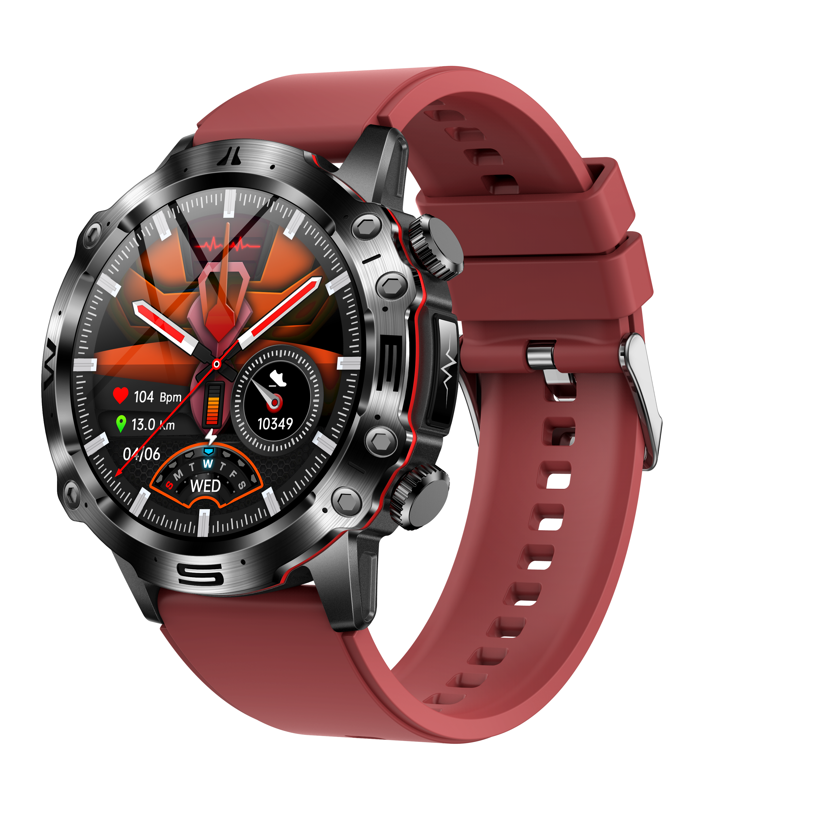 Advanced Health and Sports Smartwatch – VitalTrack