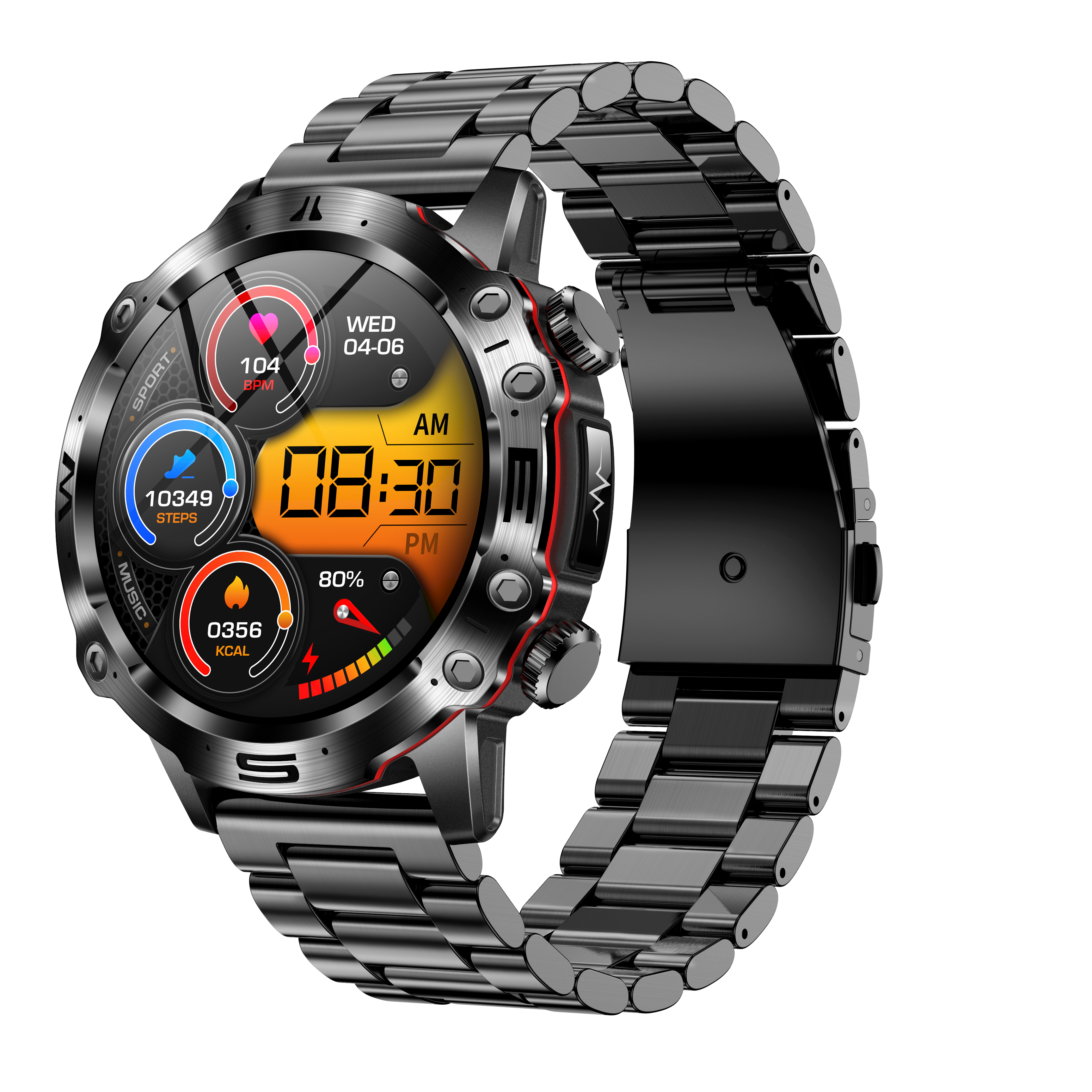 Advanced Health and Sports Smartwatch – VitalTrack