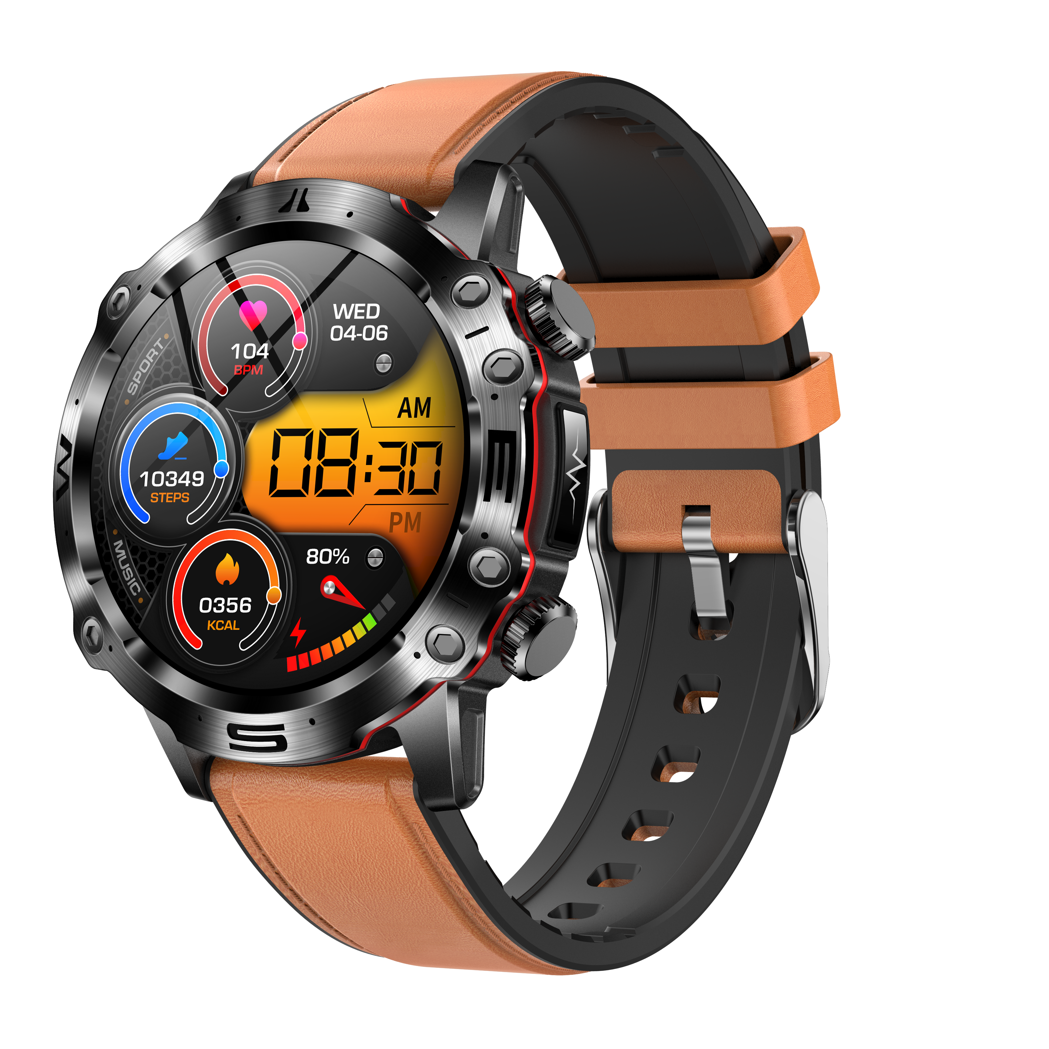 Advanced Health and Sports Smartwatch – VitalTrack