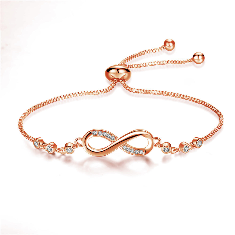 Stylish and Adjustable Infinity Bracelet – Nova
