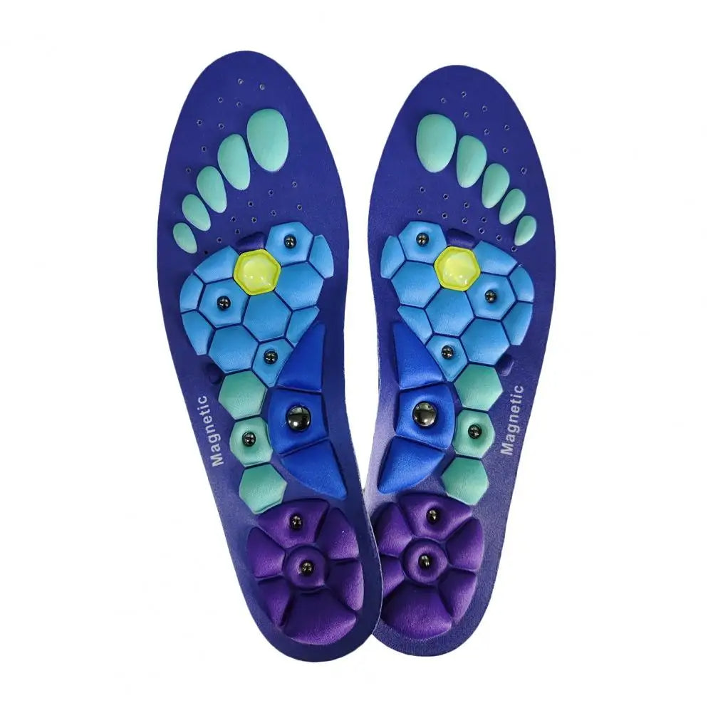 Acupressure Insoles with Magnets for Enhanced Wellbeing and Vitality
