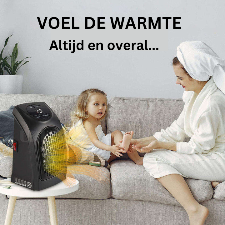 EasyHeat - 2.0 Portable Electric Heater - Save Hundreds of Euros This Winter with the Energy-Efficient Heater!