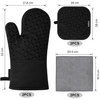 6-Piece Heat-Resistant Oven Glove and Pot Holder Set