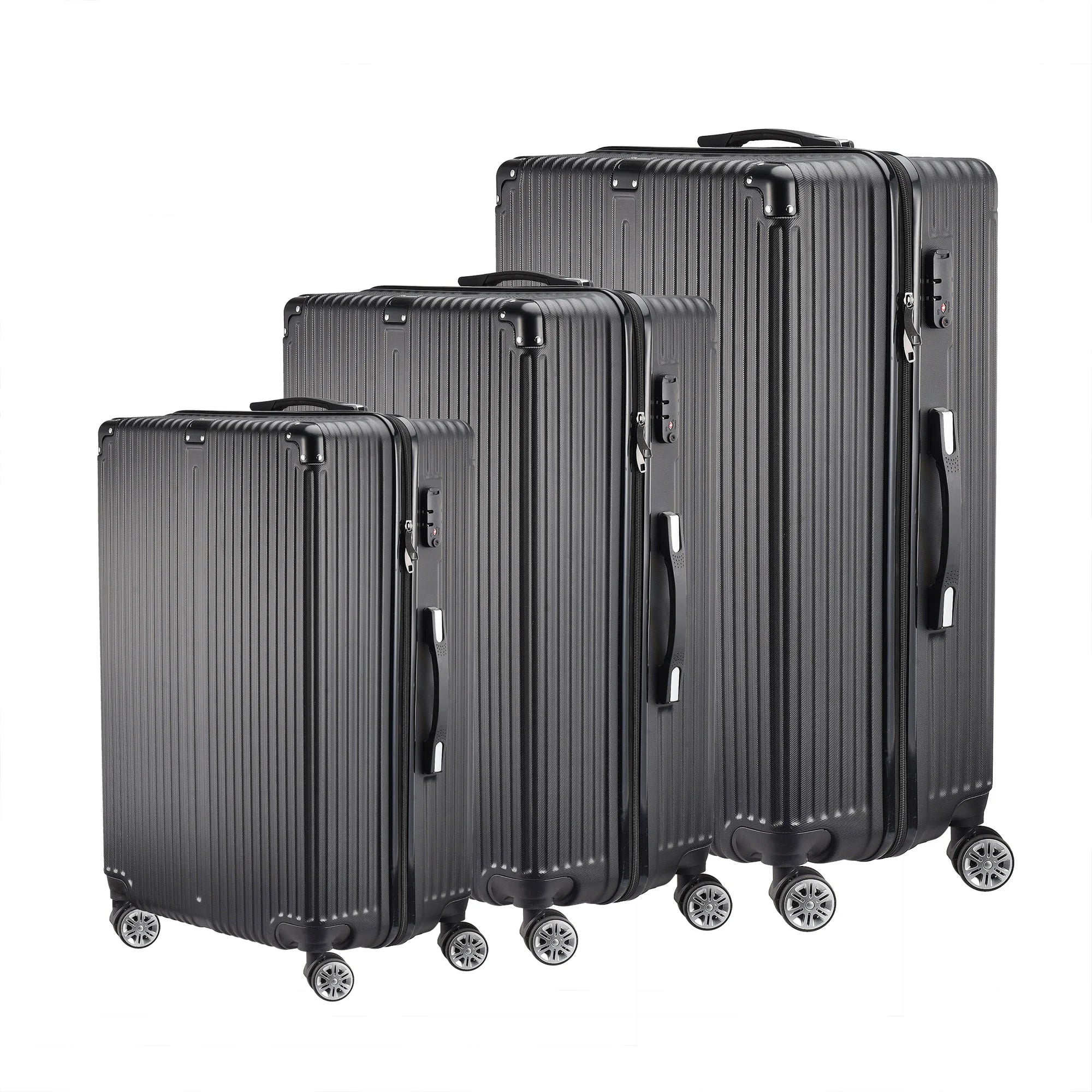 3-Piece Hard Shell Luggage Set – Zurich Explorer