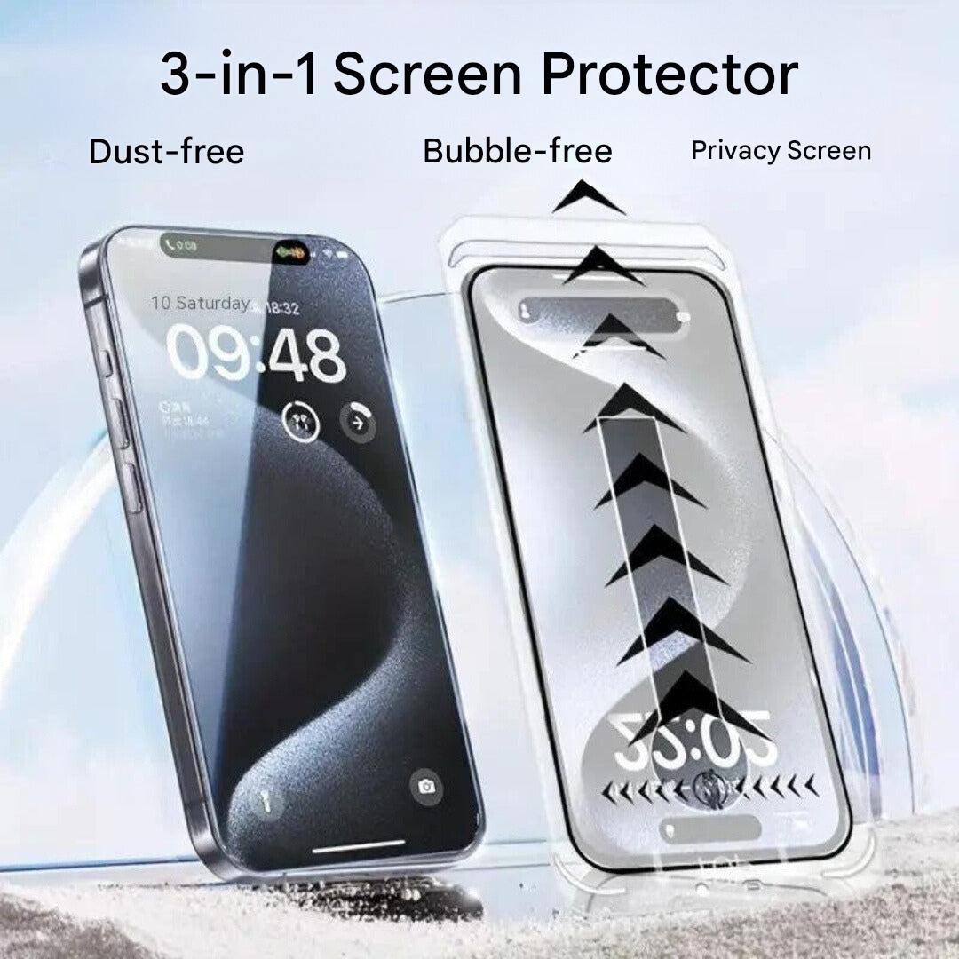 3-in-1 iPhone Screen Protector - iShield Privacy